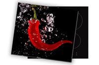 SZKLANA DESKA NA KUCHENKĘ 60x52 052A PAPRYCZKA