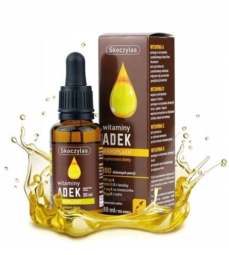 Witamina ADEK w kroplach Skoczylas 30ml na Arena.pl
