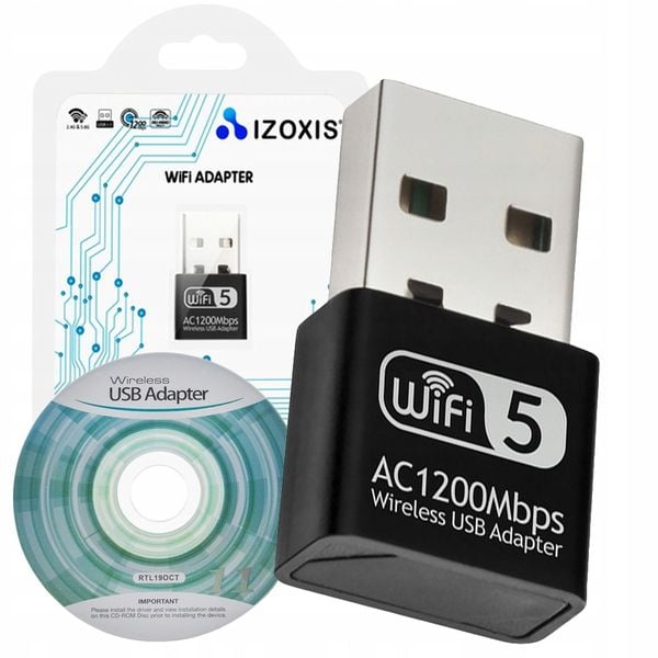 ADAPTER WIFI NA USB 1200Mbps zdjęcie 11