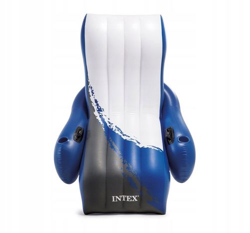 Materac fotel dmuchany wodny plażowy 2w1 180x135cm INTEX 58868 na Arena.pl