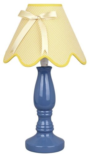 Lola lampka gabinetowa 1x40W E14 niebiesko żółta na Arena.pl