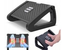 PODNÓŻEK BIUROWY PODSTAWA PLATFORMA POD STOPY REGULOWANY 6X ANTYPOŚLIZGOWY