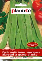 NASIONA Fasola Szparagowa Tyczna Marconi a Grano Bianco 10g PLANTICO 407978
