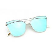 okulary lustrzane run bird - niebieskie ok84wz3