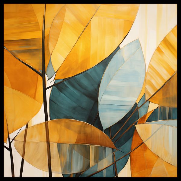 Plakat 70x70cm Harmonia Odcieni zdjęcie 2