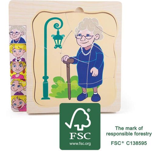 Layer Puzzle Grandma's Life na Arena.pl