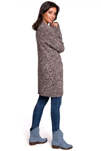 Sweter Kardigan Model BK035 Beige - BE Knit  S/M na Arena.pl