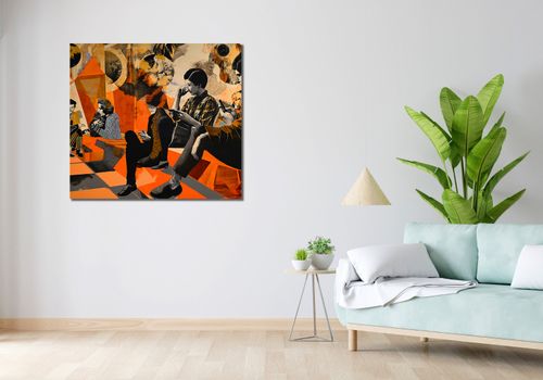 Obraz 100x90cm Przestrzeń Do Dialogu na Arena.pl