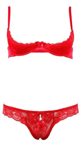 half cup bra set 80b/m na Arena.pl