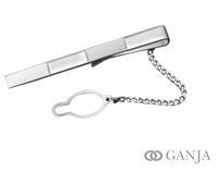 Spinka srebrna do krawata 925+GRAWER SK20 ŚLUB