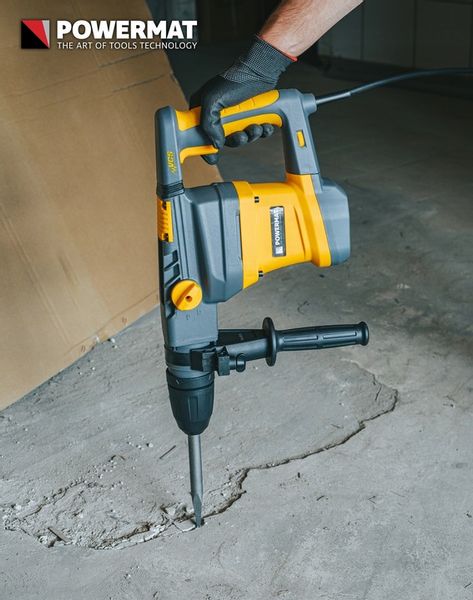 MŁOT UDAROWY OBROTOWY SDS MAX 2800W 18J WALIZKA ZESTAW REGULACJA OBROTÓW zdjęcie 16