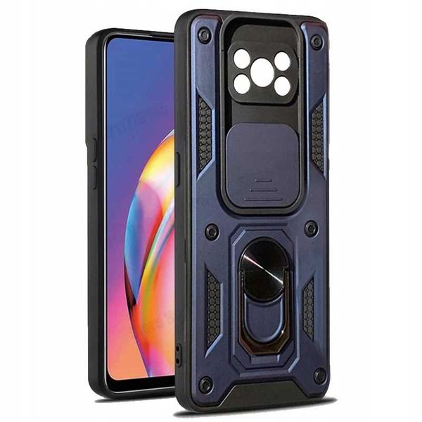 Spacecase Camring Poco X3 Pro Blue zdjęcie 3