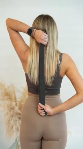 ZESTAW KOSTKI 2 SZT + PASEK DO JOGI WYTRZYMAŁY DO ĆWICZEŃ KOSTKA X2 FIT.ME na Arena.pl