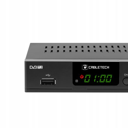 Tuner dekoder TV DVB-T2 H.265 HEVC USB Cabletech URZ0338A na Arena.pl