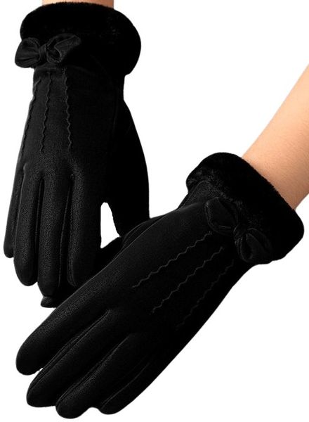 Rękawiczki Ciepłe Dotykowe Zimowe Ocieplane Misiu zdjęcie 10