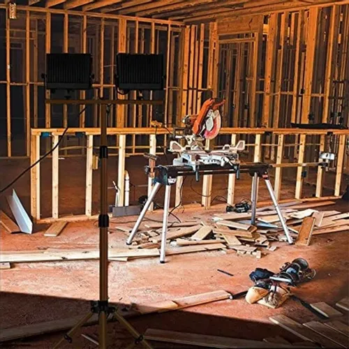 HALOGEN LED 2x 100W STATYW roboczy do naświetlacz PREMIUM na Arena.pl