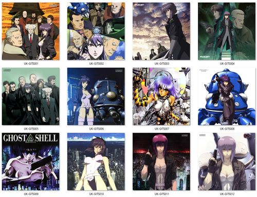 Poduszka kwadratowa Ghost in the shell DO WYBORU na Arena.pl