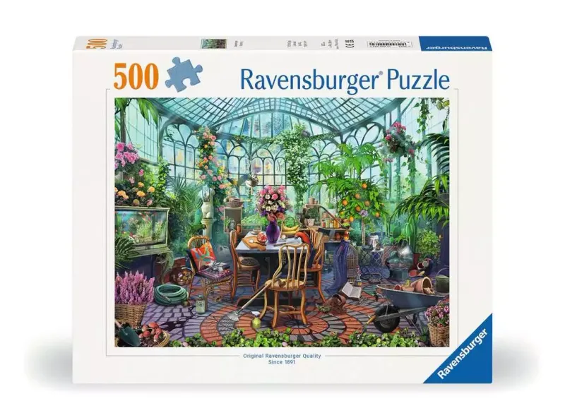 Puzzle 2D: Roślinna komnata 500el zdjęcie 1