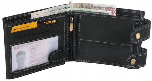 duży, skórzany portfel męski z systemem rfid - always wild na Arena.pl