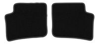 Dywaniki welurowe tylne Daihatsu Trevis 2006-2009 czarne