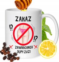 Kubek Dla Zuzy Koleżanki Przyjaciółki Żony Prezent Z Nadrukiem Biały 330Ml