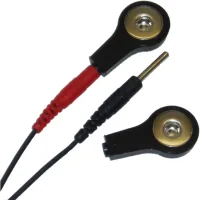 electrastim adaptery z 2 mm na 4 mm - zestaw do kabli i elektrod