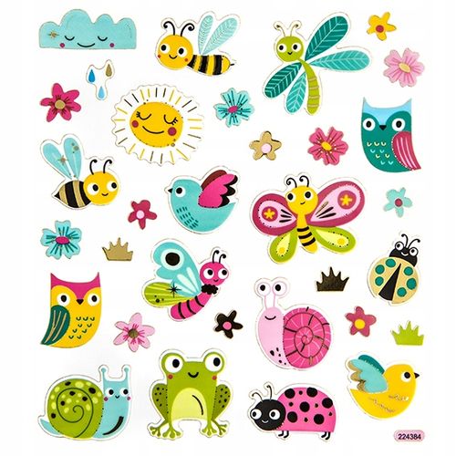 NAKLEJKI ŁĄKA 32 SZTUK DPNK-227 DP CRAFT na Arena.pl