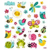 NAKLEJKI ŁĄKA 32 SZTUK DPNK-227 DP CRAFT