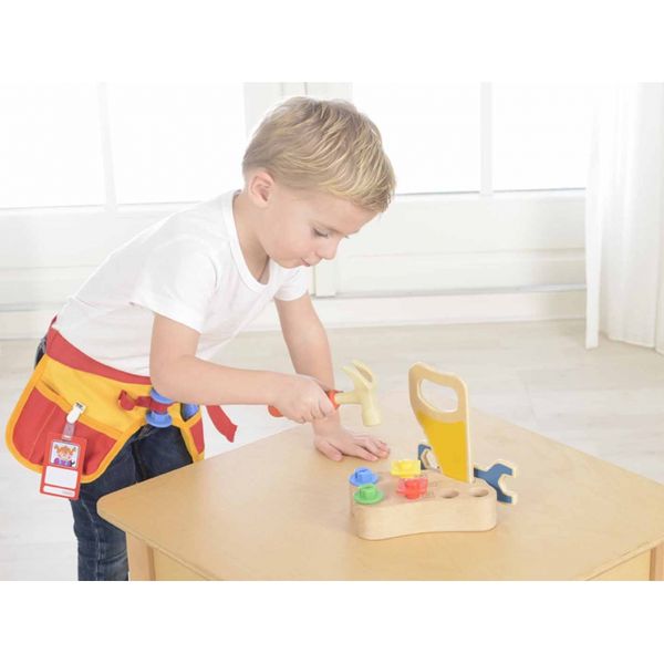 MASTERKIDZ Pas Z Narzędziami Stolarza 12 Elementów zdjęcie 6