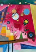 Plakat 70x100cm Heavy Red, Wassily Kandinsky Vintage do Salonu