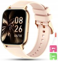SMARTWATCH ZEGAREK DAMSKI POLSKIE MENU ROZMOWY POWIADOMIENIA PULS OKAZJA