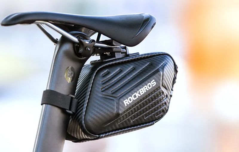 Torba rowerowa Rockbros B59 (czarna) zdjęcie 1