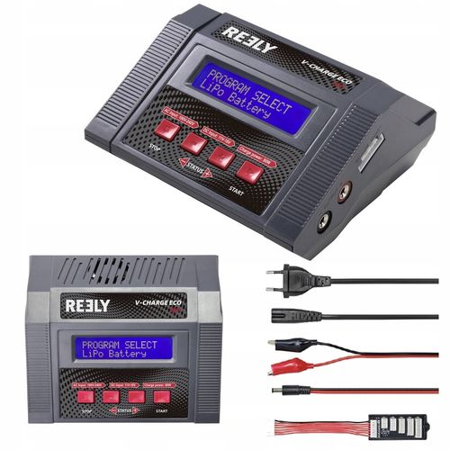 Ładowarka MODELARSKA wielofunkcyjna do akumulatorów LiPo 80W 10A Reely na Arena.pl