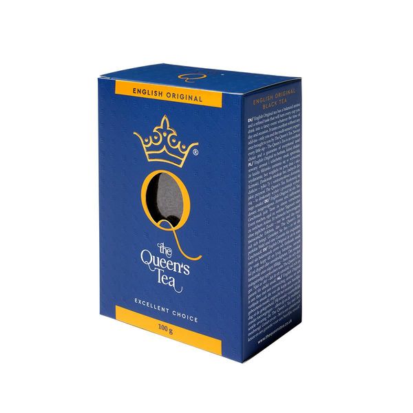 QUEEN`S TEA Liść 100g English Original zdjęcie 1