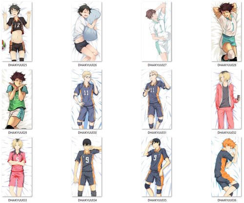 Dakimakura Haikyuu!! DO WYBORU na Arena.pl