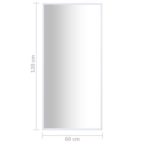 Lustro białe 120x60cm VidaXL na Arena.pl