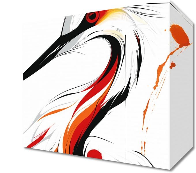 Obraz 20x20cm Bocian zdjęcie 1