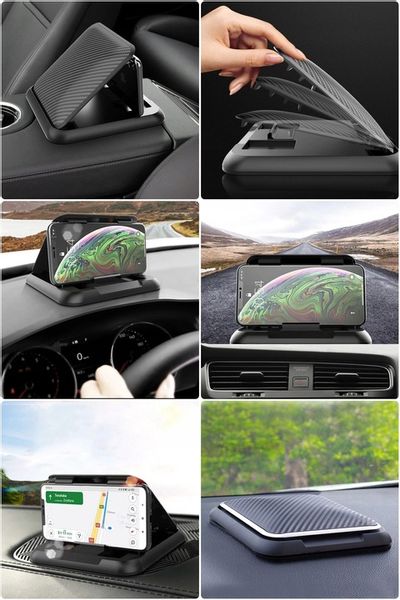UCHWYT NA TELEFON DO SAMOCHODU KOKPIT DESKĘ AUTA SAMOCHODOWY HOLDER MOCNY zdjęcie 4