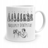 Kubek Prezent Dla Dentysty Najlepszy Dentysta Z Nadrukiem Ze Zdjęciem