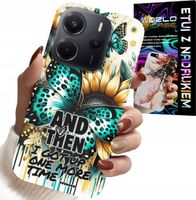 ETUI DO XIAOMI NOTE 14 4G - AND THEN I GOT UP, KOBIECE WZORY + FOLIA