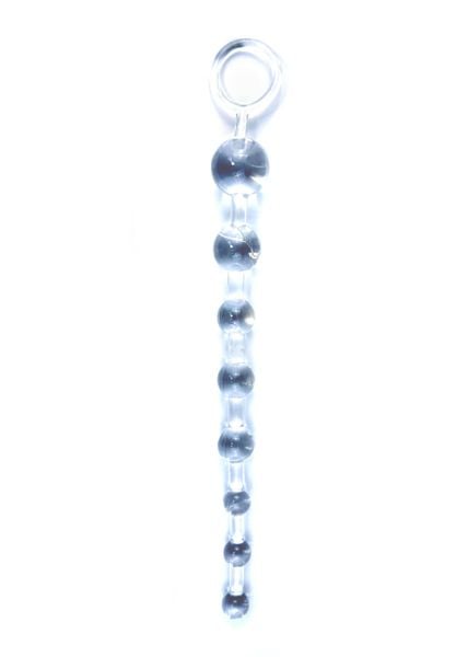 Plug/kulki-Jelly Anal 10 Beads Clear zdjęcie 1