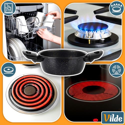 Garnek granitowy BASIC LINE 16 cm, 1,2 l na Arena.pl