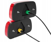 ZESTAW ŚWIATEŁ NA TYŁ DO PRZYCZEPY 13 PIN 7m