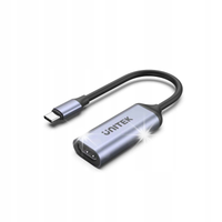 Adapter przejściówka Unitek V1416B USB-C - HDMI 2.1 8K 60Hz / 4K 120Hz 15cm
