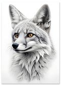 Plakat lis szkic 30x40 cm