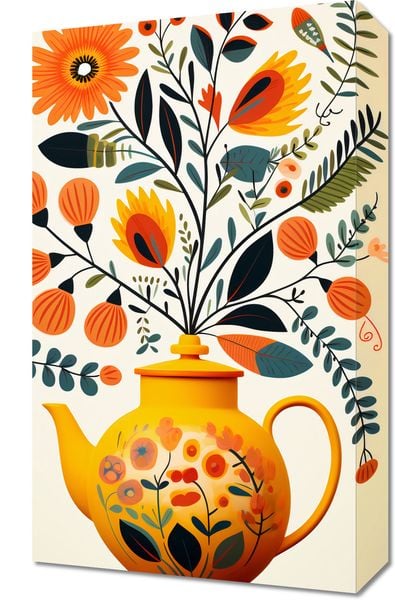 Obraz 30x50cm Bujna Herbata zdjęcie 1