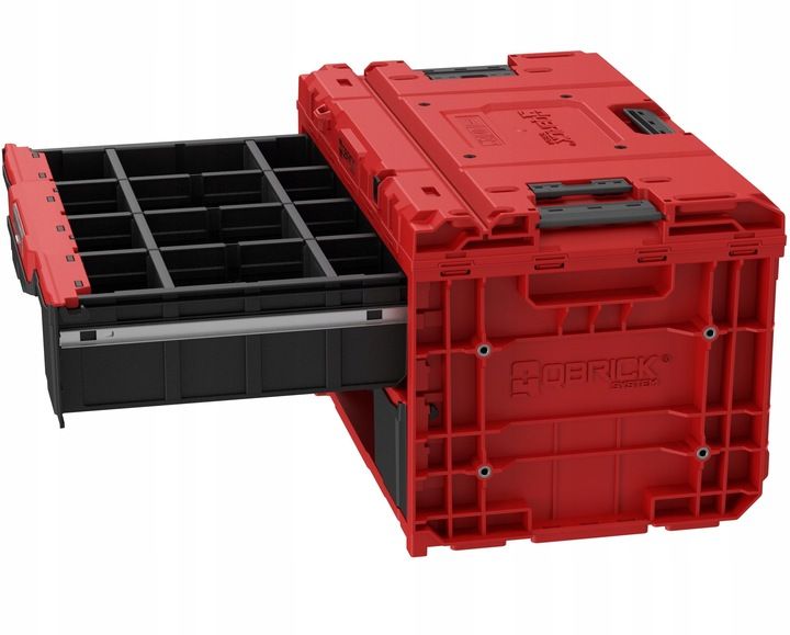Skrzynka z szufladami Qbrick System ONE 2.0 DRAWER 2 TOOLBOX EXPERT RED zdjęcie 7