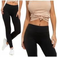 Legginsy Wysoki Stan Kryjące Getry Klasyczne Miękkie Miękkie MORAJ