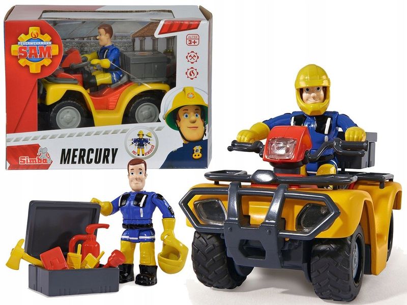 SIMBA 9257657 STRAZAK SAM QUAD MERCURY FIGURKA SA zdjęcie 2