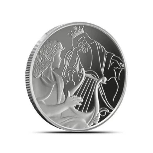 David Playing for Saul 1 NIS Srebro 2013 Prooflike na Arena.pl